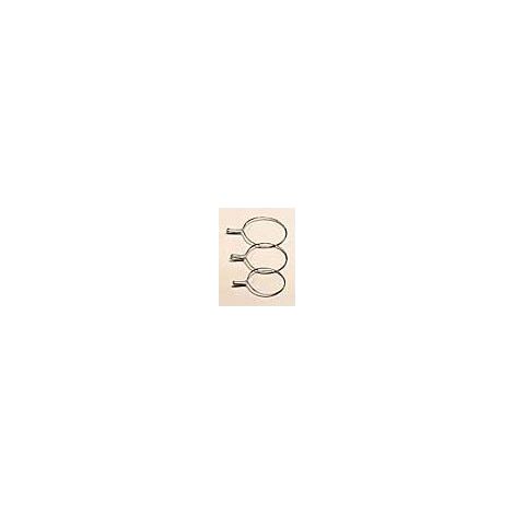 Huerto Sauvic anillo colgante 18 cm galvanizado fácil instalación