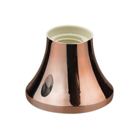 Fai puntoluce termoplastico e27 base diritta ottone 0080/ot