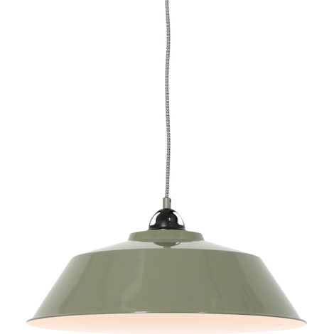 Mexlite - lampada a sospensione - Nove - verde - metallo - Ø 42cm