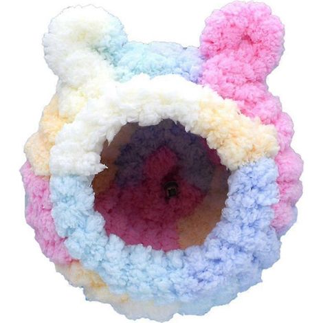 Cage pour hamster, hamac pour rongeurs, litière pour lapin, accessoires pour maison de cochons d'Inde, nid en peluche