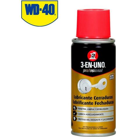 Lubrifiant Serrures 3-en-1 Dégrippant, Lubrifiant Et Protecteur Pour Serrures. - Générique