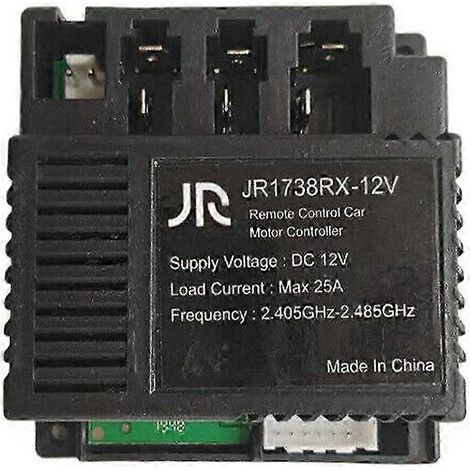 Récepteur Bluetooth 12V pour accessoires poussette, télécommande robuste de commande de poussette, pièce durable pour chariot bébé (1/5)