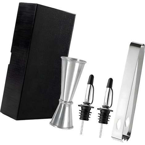 Pinze da ghiaccio in acciaio inox - Strumento argento con bla