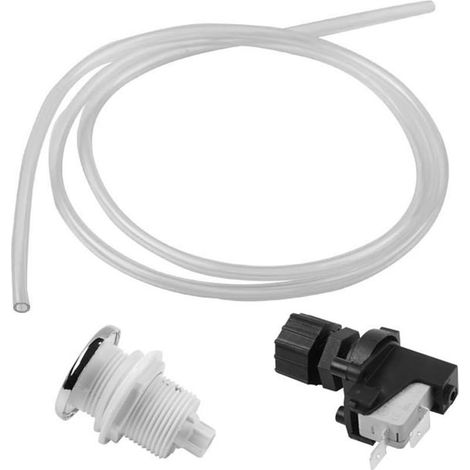 Kit De Bouton D'air Pneumatique Pour Interrupteur De Bain Kit D'interrupteur D'air Pour Broyeur À Déchets (1/5)