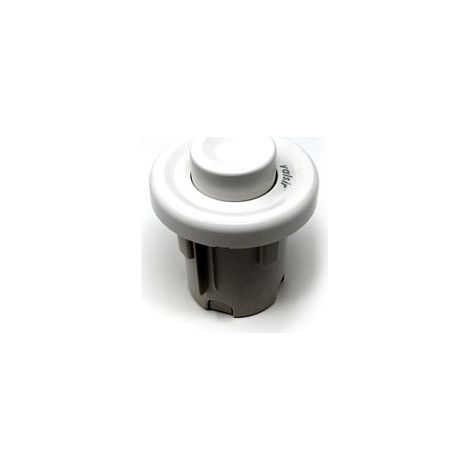 Pulsante pneumatico ad incasso, colore bianco per cassetta Valsir VS0802301 (1/5)