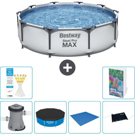 Bestway Steel Pro MAX Rund - 305x76 cm - 7-teilig S214