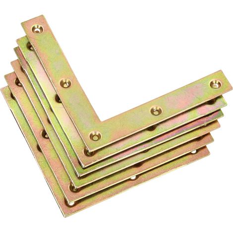 Connettore piatto per staffa angolare per finestra, 100 mm - 25 pezzi. (1/5)