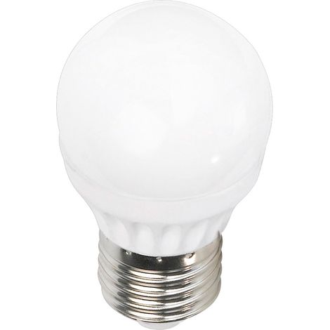 E27 LED - 5 Watt, 400 Lumen, 3000 Kelvin warmweiß, Ø4,5cm - nicht dimmbar