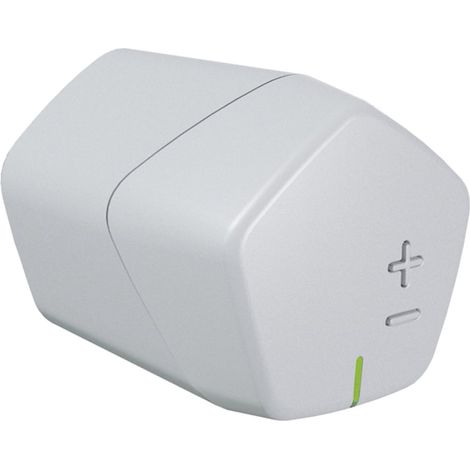 Tête électronique Comfort blanche Caleffi Code sans fil - Thermador (1/2)