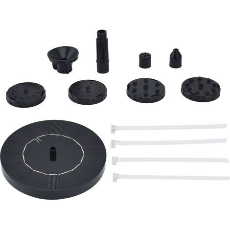 Aérateur de bassin à poissons à énergie solaire-130MM-Fontaine décorative Smart Mini Home (1/5)