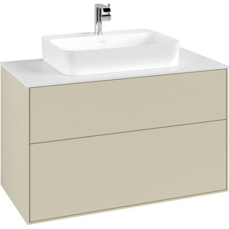 Villeroy & Boch Finion Waschtischunterschrank, 2 Auszüge, (1/3)