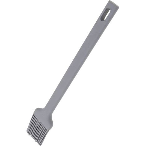 Pennello da cucina in silicone Cosel, 27,5 cm, grigio chiaro, per stendere la glassa (1/3)