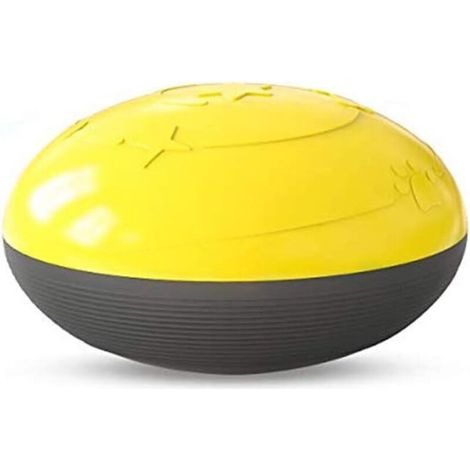 Pour Chien Interactif Squeak,Jouets à Couinement pour Chiens,Distributeur de Croquettes pour Chien,Jouets à Macher pour Chiens Indestructible,Jeux Chien Résistant,Balle Interactive Chien- (1/5)