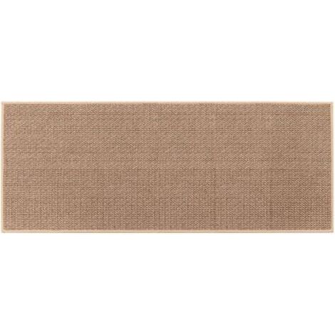 Tapis De Cuisine Devant \u200bEvier Lavable Antidérapant En Caoutchouc Et Lavable, Couleur du Jute(1 Pcs Pour 44x120cm) (1/4)