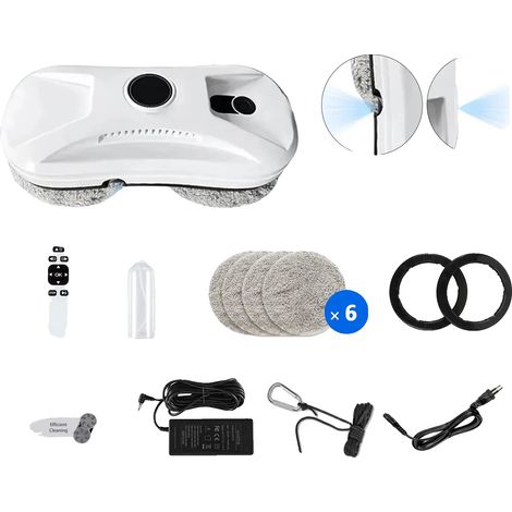 Robot limpiacristales, limpieza eficiente, función de seguridad anticaída, RA2-02, EU-c, Yes-c (1/2)