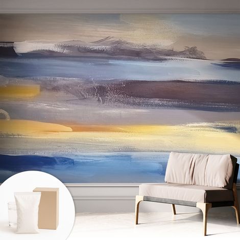 Carta Da Parati - Murale Alla Moda Decorazione - Camera Da Letto - Con Colla Gratuita Paesaggio tranquillo 312x219 cm (1/5)