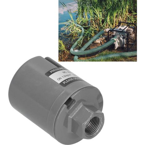 Ej.Life Automatischer Wasserpumpen-Druckschalter, Druckschalter-Controller, einfach zu bedienende Wasserpumpe, für Badezimmer, Wohnmobile, Sprinkler, landwirtschaftliche Bewässerung (1/5)
