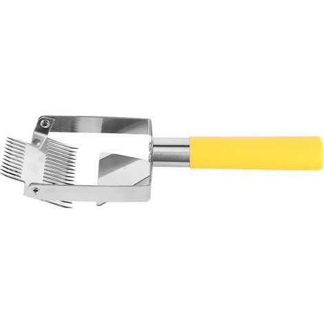 Couteau grattoir en acier inoxydable pour ruche, outil de désoperculation apicole, fourchette à miel, équipement d'apiculture