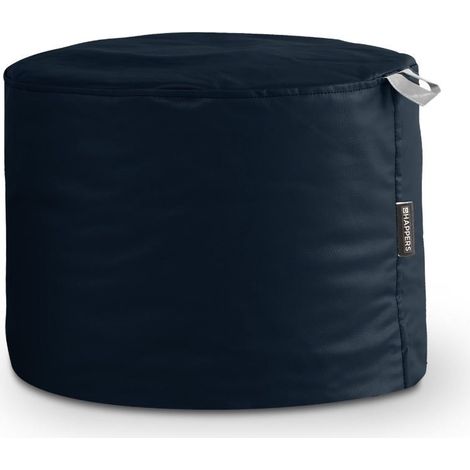 Pour Tabouret Similicuir Outdoor Bleu Fonçé Bleu Fonçé