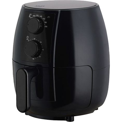 Friteuse sans graisse Airfryer ADLER AD6312 de 1600W - friture à l'air chaud - Capacité 2,5 litres - coloris Noir (1/5)
