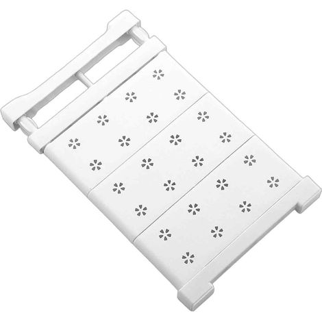 1 Étagère extensible, métal, séparable réglable, tension, placard, cuisine, salle de bain (1/5)