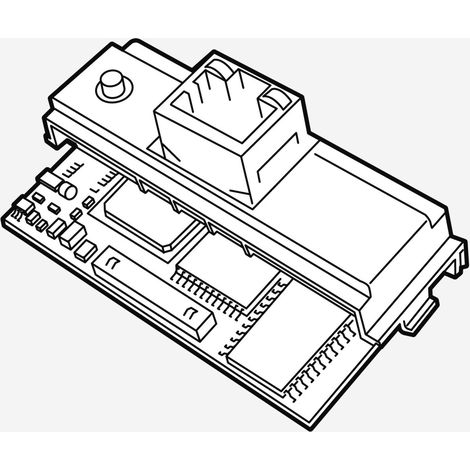 Erweiterungsmodul zum Anschluss an ein Ethernet-Netzwerk - 50900000672 von Weishaupt
