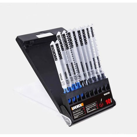 WORX Kit de lames de scie sauteuse à montage en T