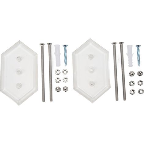 2 Supports Mural pour Skateboard - Rangement et Présentation Transparent pour Planches (1/5)