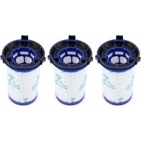 Lot de 3 Filtre de remplacement pour Rowenta Air Force 360 / X-Pert Essential 260 Aspirateur sans fil RH9037 RH9038 RH9039 RH9051 RH9057 RH9079 RH9081 RH9086 (Alternative au ZR009001) (1/5)