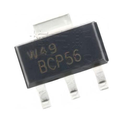 Composants électroniques à transistor NPN Changdian/Changjing à montage en surface BCP56 SOT-223, 5 unités expédiées.