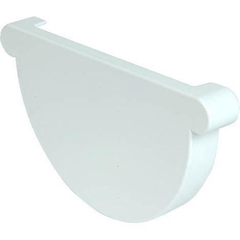Fond symétrique gouttière à coller LG33 blanc