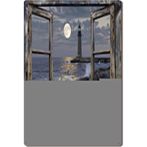 Plaque en Métal Vintage Art Murale pour Jardin de Lierre, Durable et Résistante pour Touche de Green 30x20 cm. (1/5)