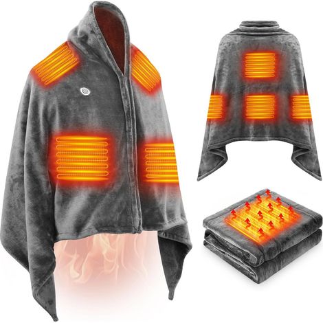 Heizdecke mit USB-Aufladung, Heizdecke, Beinwärmer für den Innenbereich, Kniedecke
