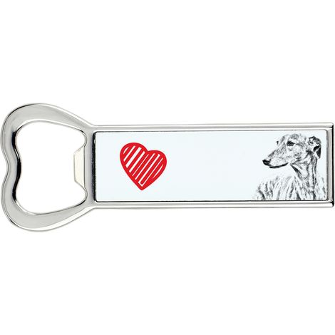 Galgo, Galgo inglés: abridor de botellas con forma de perro, abridor de nevera personalizado, regalo único para hombres de Art-Dog (1/5)