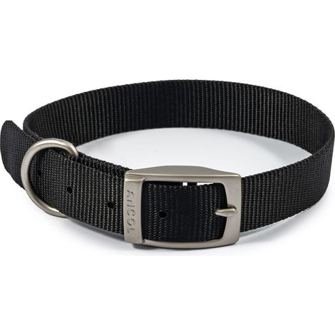 Ancol Nylon Dog Collar Black - 20 - 874502 (1/5)