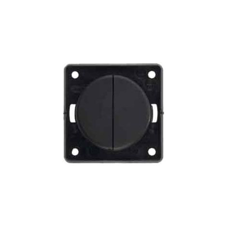 Interrupteur berker 936752505 2 contacts normalement ouvert surface mate