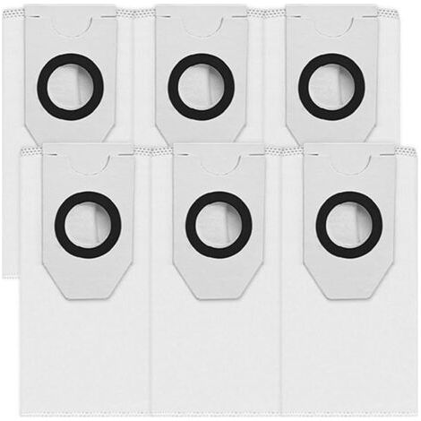 Lot de 6 sacs d'aspirateur de rechange compatibles avec  Eureka J12 Ultra ,Accessoires de pièces de rechange,Sacs à poussière, sacs en tissu (1/4)