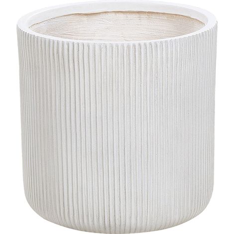 Plant Pot OREOI 37 cm Off-White