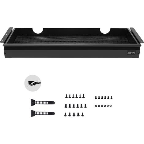 Mophorn 83,8 cm breite Schublade unter dem Schreibtisch – herausziehbar. Versteckter Schreibtisch-Aufbewahrungs-Organizer – Bleistiftschublade unter dem Tisch (83,8 x 23,8 x 10,2 cm)