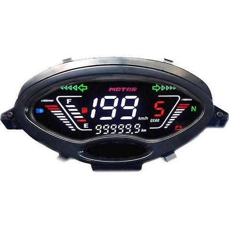 Ensemble d'instruments numériques pour moto, compteur de vitesse pour Charisma 125x Wave125s 125 125 Jl125-- (1/4)