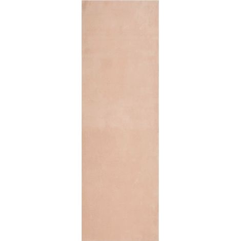 Maison Exclusive - Tappeto a Pelo Corto HUARTE Morbido e Lavabile Rosato 80x250 cm