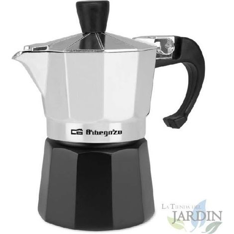 Cafetera Italiana Aluminio 1 Taza, cafetera espresso, cocina gas, vitrocerámica