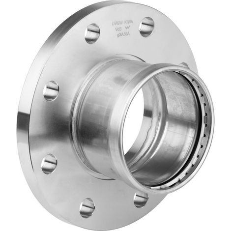 Viega Sanpress Inox XL-transizione flangiata, DN 100, d 108,0mm, n 8 acciaio inossidabile Modello 2359XL, 482992