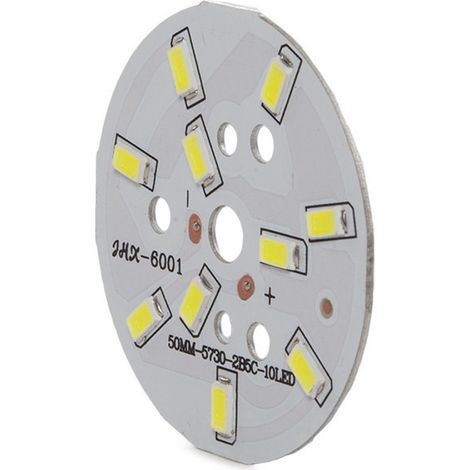 Modul 5W 360Lm 3000ºK 10 LED s Ø50Mm 50.000H [CH-LeiterplatteA5W-WW]