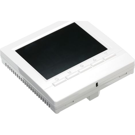 Eosnow Intelligentes Thermostat, digitaler Temperaturregler, LCD-Display, Woche, programmierbare elektrische Fußbodenheizung für Zuhause, Schule, Büro, Hotel, 16 A