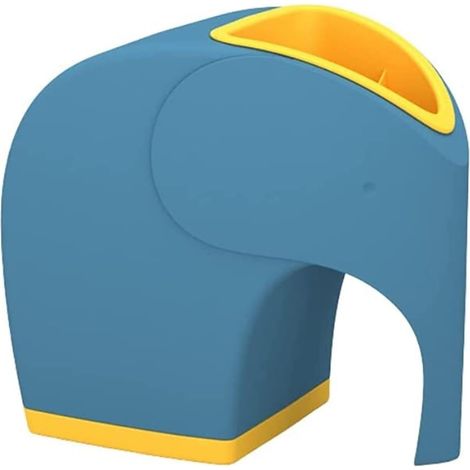 Boîte à mouchoirs créative dessin animé animal boîte à mouchoirs de bureau boîte de rangement en plastique boîte de rangement bleu