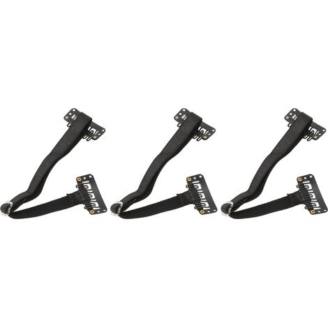 Bandeau Élastique de Raffermissement Facial Réutilisable et Ajustable avec Clips - 3 Pièces pour Soin Beauté Femme (1/5)