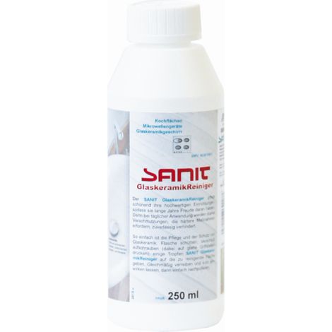 Sanit Chemie Glaskeramik Reiniger 250ml, 3018