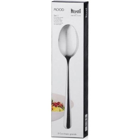CUCCHIAIO GRANDE IN ACCIAIO INOX  SERIE MOOD 1 PEZZO