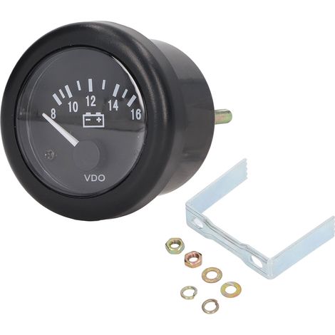 Jauge de tension moteur diesel 2-en-1, voltmètre pour générateur automobile, plage de mesure 8-16V 12V (1/5)